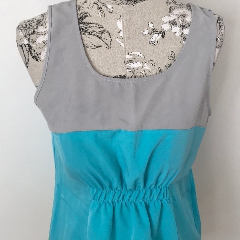*robert Louis Color Block Top S - Picture 2 of 4